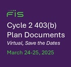 Cycle 2 403(b) Plan Documents Workshop | Jacksonville, FL. 3/24-25/2025